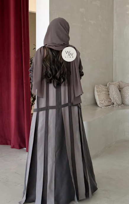 mocha-pleat-hooded-abaya