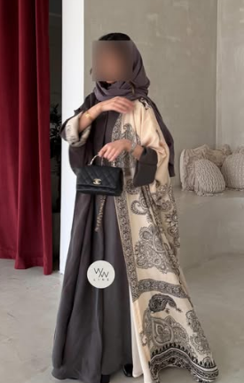 Paisley Scarf Print Overlayer