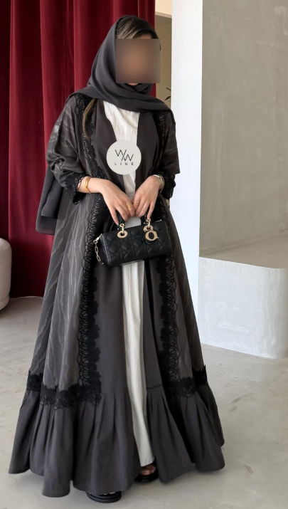 graphite-lace-trim-abaya